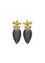 Smokey Teardrop Earrings